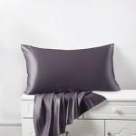 Best Slate Gray Silk Pillowcases UK