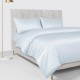 Best Alice Blue 22 Momme Mulberry Silk Duvet Cover UK