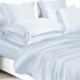 Best Alice Blue 22 Momme Mulberry Silk Duvet Cover UK