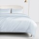 Best Alice Blue 22 Momme Mulberry Silk Duvet Cover UK