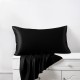 Best Black 22 Momme Mulberry Zipper Silk Pillowcase UK Best Black 22 Momme Mulberry Zipper Silk Pillowcase UK