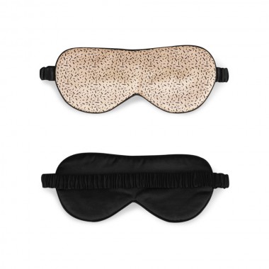 Best Black & Gold Silk Sleep Mask UK