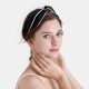 Best Black & Ivory Silk Headband UK