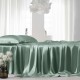 Best Celadon Green 22 Momme Mulberry Silk Flat Sheet UK Best Celadon Green 22 Momme Mulberry Silk Flat Sheet UK