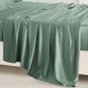 Best Celadon Green 22 Momme Mulberry Silk Sheet Set UK