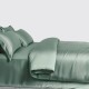 Best Celadon Green 3 PCS 22 Momme Mulberry Silk Duvet Cover Set UK Best Celadon Green 3 PCS 22 Momme Mulberry Silk Duvet Cover Set UK