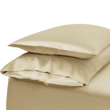 Best Champagne Envelope 22 Momme Mulberry Silk Pillowcase UK