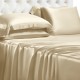 Best Champagne 22 Momme Mulberry Silk Sheet Set UK