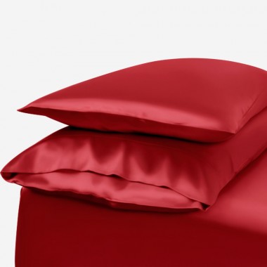 Best Cherry Envelope 22 Momme Mulberry Silk Pillowcase UK