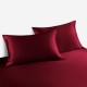 Best Claret Envelope 22 Momme Mulberry Silk Pillowcase UK Best Claret Envelope 22 Momme Mulberry Silk Pillowcase UK