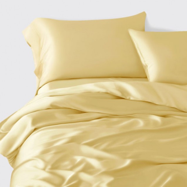 Best Gold 22 Momme Mulberry Silk Duvet Cover UK Best Gold 22 Momme Mulberry Silk Duvet Cover UK
