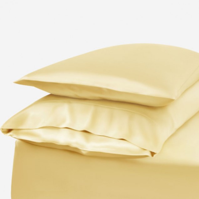 Best Gold Envelope 22 Momme Mulberry Silk Pillowcase UK Best Gold Envelope 22 Momme Mulberry Silk Pillowcase UK