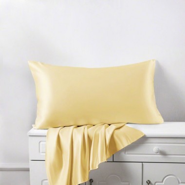 Best Gold Envelope 22 Momme Mulberry Silk Pillowcase UK