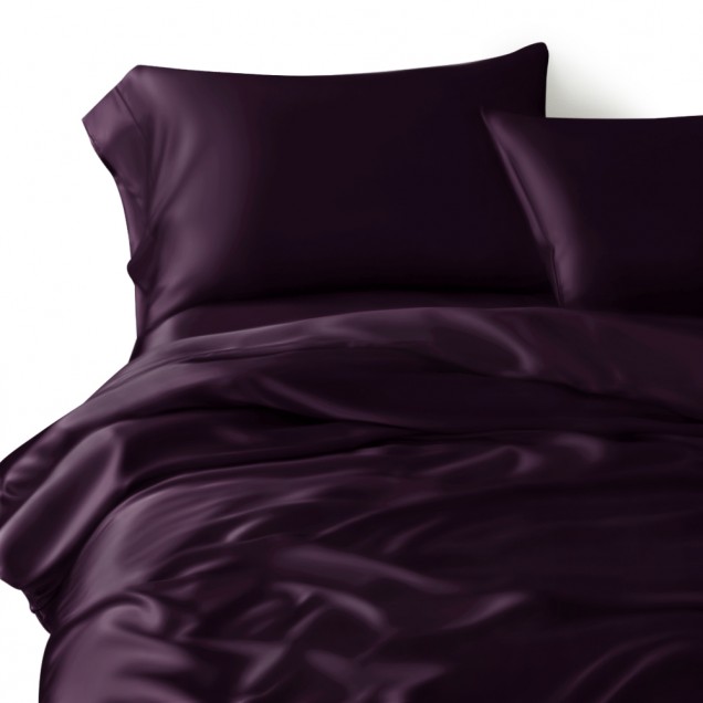 Best Grape 22 Momme Mulberry Silk Duvet Cover UK Best Grape 22 Momme Mulberry Silk Duvet Cover UK