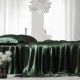Best Hunter Green 22 Momme Mulberry Silk Fitted Sheet UK Best Hunter Green 22 Momme Mulberry Silk Fitted Sheet UK
