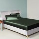 Best Hunter Green 22 Momme Mulberry Silk Fitted Sheet UK Best Hunter Green 22 Momme Mulberry Silk Fitted Sheet UK
