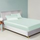 Best Light Cyan 22 Momme Mulberry Silk Sheet Set UK