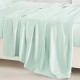 Best Light Cyan 22 Momme Mulberry Silk Sheet Set UK