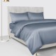 Best Misty Blue 22 Momme Mulberry Silk Duvet Cover UK