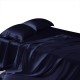 Best Navy 22 Momme Mulberry Silk Flat Sheet UK Best Navy 22 Momme Mulberry Silk Flat Sheet UK