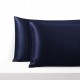 Best Navy Envelope 22 Momme Mulberry Silk Pillowcase UK