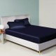 Best Navy 22 Momme Mulberry Silk Sheet Set UK Best Navy 22 Momme Mulberry Silk Sheet Set UK