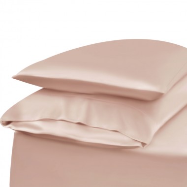 Best Pearl Pink Envelope 22 Momme Mulberry Silk Pillowcase UK
