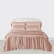 Best Pearl Pink 3 PCS 22 Momme Mulberry Silk Duvet Cover Set UK Best Pearl Pink 3 PCS 22 Momme Mulberry Silk Duvet Cover Set UK