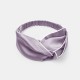 Best Purple & Ivory Silk Headband UK Best Purple & Ivory Silk Headband UK