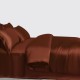 Best Rust Red 3 PCS 22 Momme Mulberry Silk Duvet Cover Set UK Best Rust Red 3 PCS 22 Momme Mulberry Silk Duvet Cover Set UK
