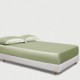 Best Sage Green 22 Momme Mulberry Silk Fitted Sheet UK