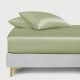 Best Sage Green 22 Momme Mulberry Silk Fitted Sheet UK