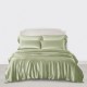 Best Sage Green 3 PCS 22 Momme Mulberry Silk Duvet Cover Set UK Best Sage Green 3 PCS 22 Momme Mulberry Silk Duvet Cover Set UK