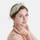 Best Sage Green & Ivory Silk Headband UK Best Sage Green & Ivory Silk Headband UK