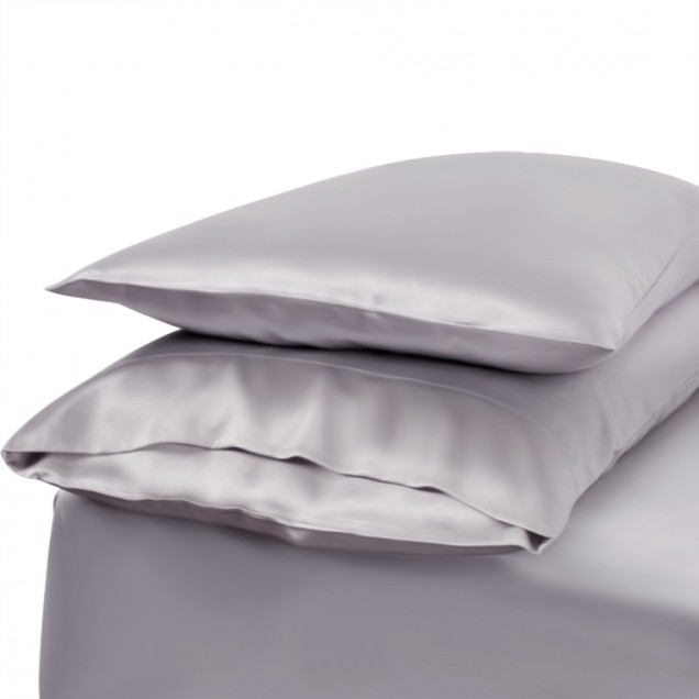 Best Silver Envelope 22 Momme Mulberry Silk Pillowcase UK Best Silver Envelope 22 Momme Mulberry Silk Pillowcase UK