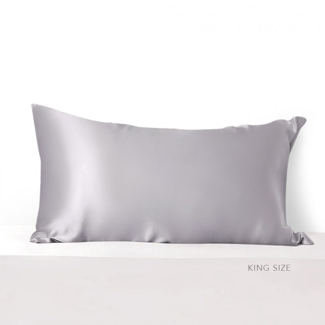 Best Silver 22 Momme Mulberry Zipper Silk Pillowcase UK Best Silver 22 Momme Mulberry Zipper Silk Pillowcase UK