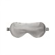 Best Silver & Ivory Suede Rose Silk Eye Mask UK Best Silver & Ivory Suede Rose Silk Eye Mask UK