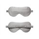 Best Silver & Ivory Suede Rose Silk Eye Mask UK Best Silver & Ivory Suede Rose Silk Eye Mask UK