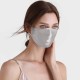 Best Silver & White Double-Sided 22 Momme Silk Face Mask UK Best Silver & White Double-Sided 22 Momme Silk Face Mask UK
