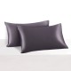 Best Slate Gray 22 Momme Mulberry Zipper Silk Pillowcase UK Best Slate Gray 22 Momme Mulberry Zipper Silk Pillowcase UK