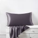 Best Slate Gray 22 Momme Mulberry Zipper Silk Pillowcase UK Best Slate Gray 22 Momme Mulberry Zipper Silk Pillowcase UK