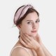 Best Suede Rose & Black Silk Headband UK Best Suede Rose & Black Silk Headband UK