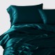 Best Teal 22 Momme Mulberry Silk Duvet Cover UK Best Teal 22 Momme Mulberry Silk Duvet Cover UK