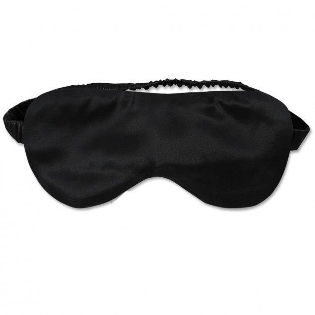 Best Two Piece Silk Gift Set Black Pillowcase & Eye Mask UK Best Two Piece Silk Gift Set Black Pillowcase & Eye Mask UK