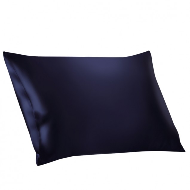 Best Two Piece Silk Gift Set Navy Pillowcase & Eye Mask UK Best Two Piece Silk Gift Set Navy Pillowcase & Eye Mask UK