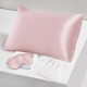 Best Two Piece Silk Gift Set Suede Rose Pillowcase & Eye Mask UK Best Two Piece Silk Gift Set Suede Rose Pillowcase & Eye Mask UK